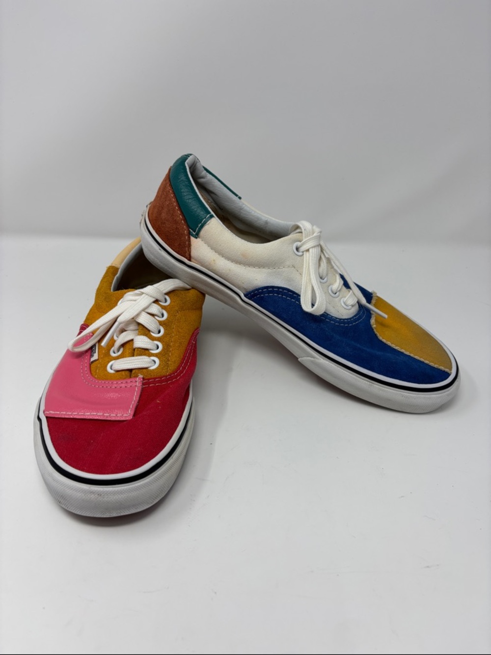 Vans | Multicolor Canvas Low-Top Sneakers 8.5